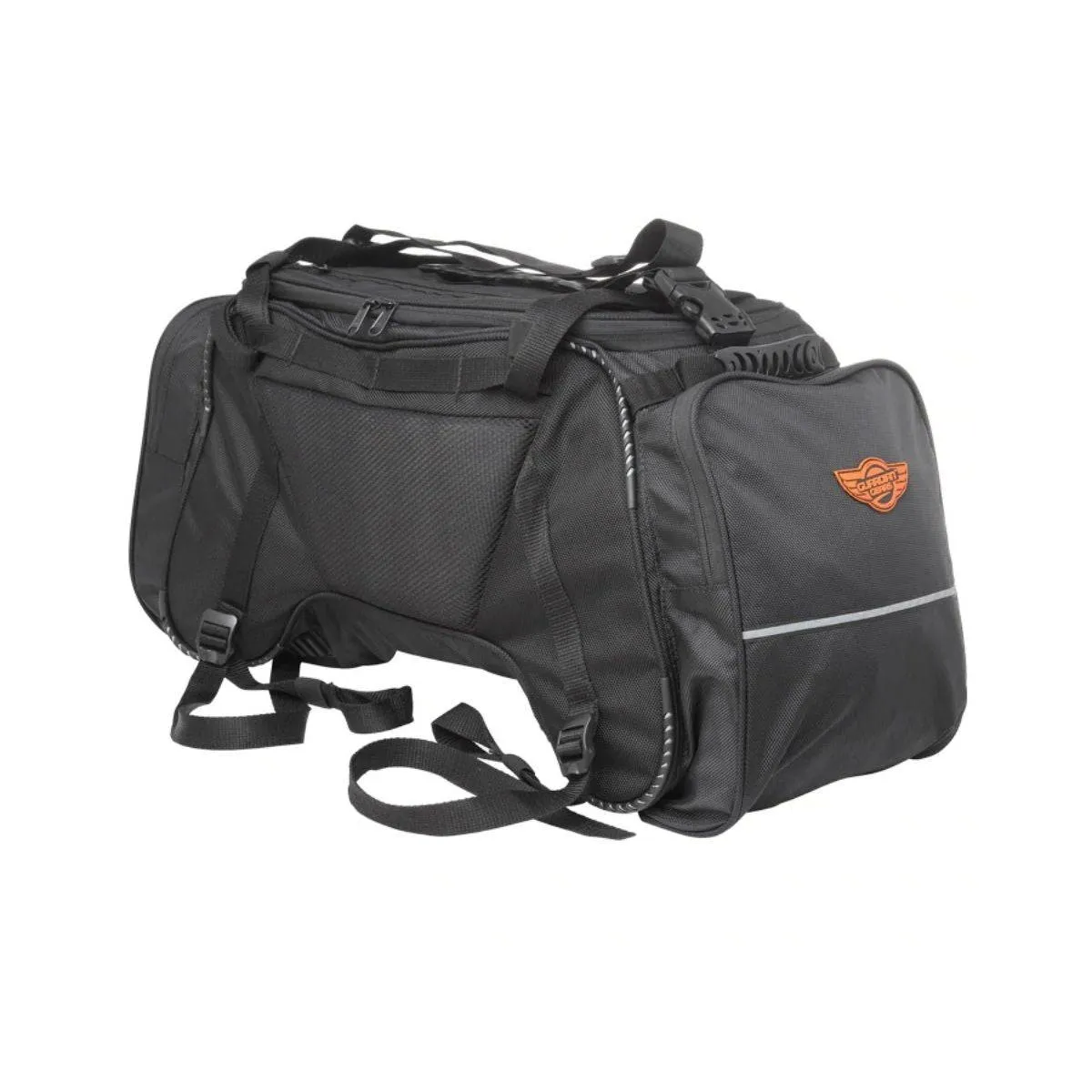 Rhino Mini 50L Tail Bag with Rain Cover - Black