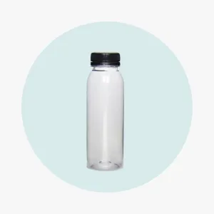 Round Shaped PET Bottles | 8 oz