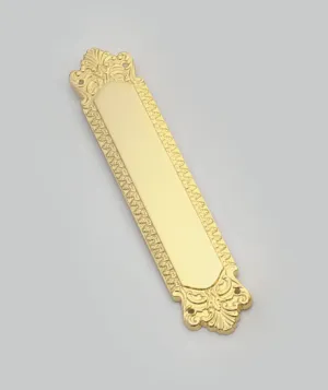 Salvo Push Plate (Gold Plated)