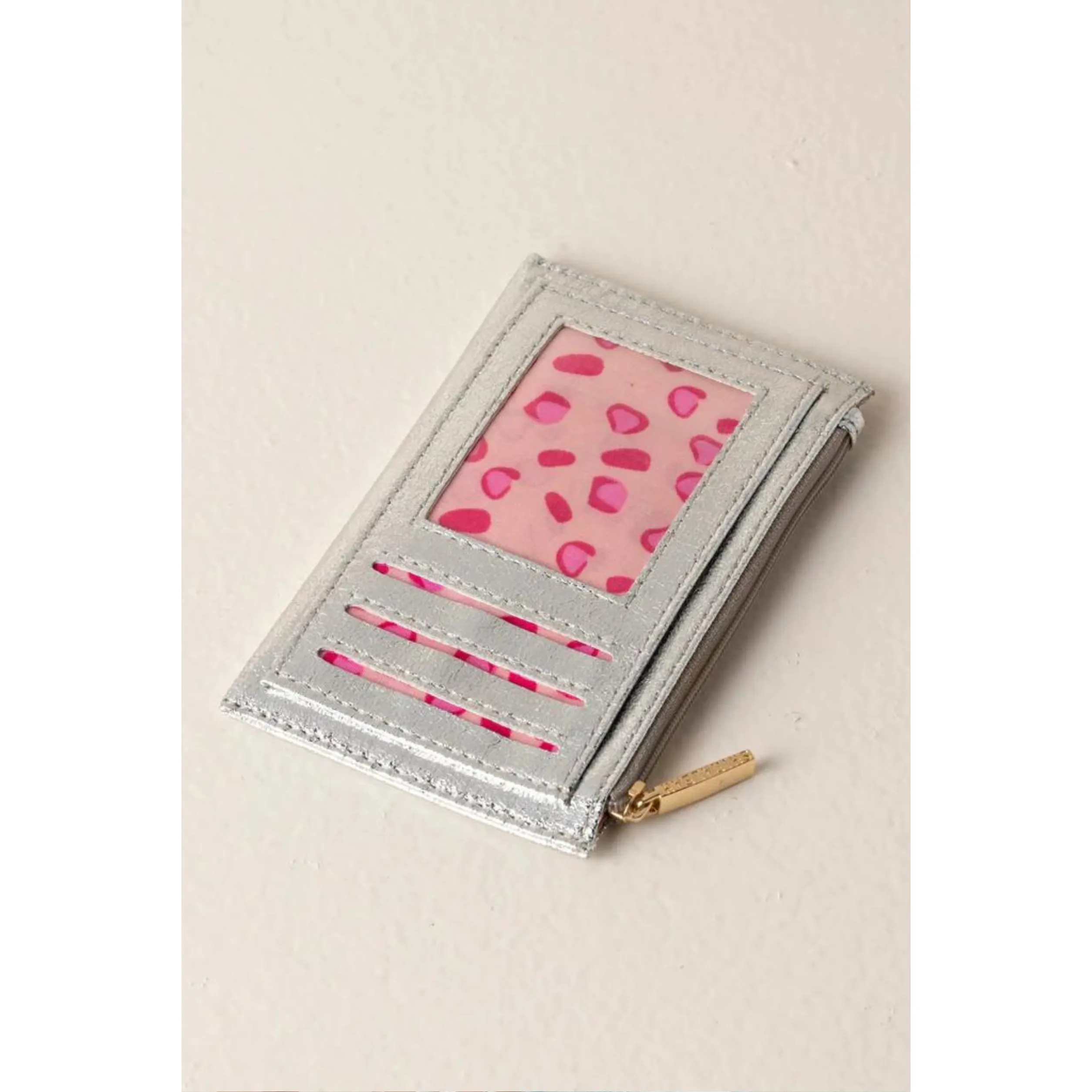 Skyler Metallic Card Holder