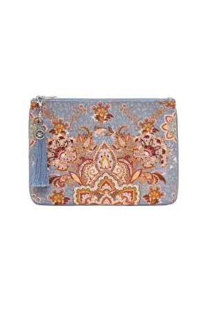 SMALL CANVAS CLUTCH LE PALAIS DU ZAHIR