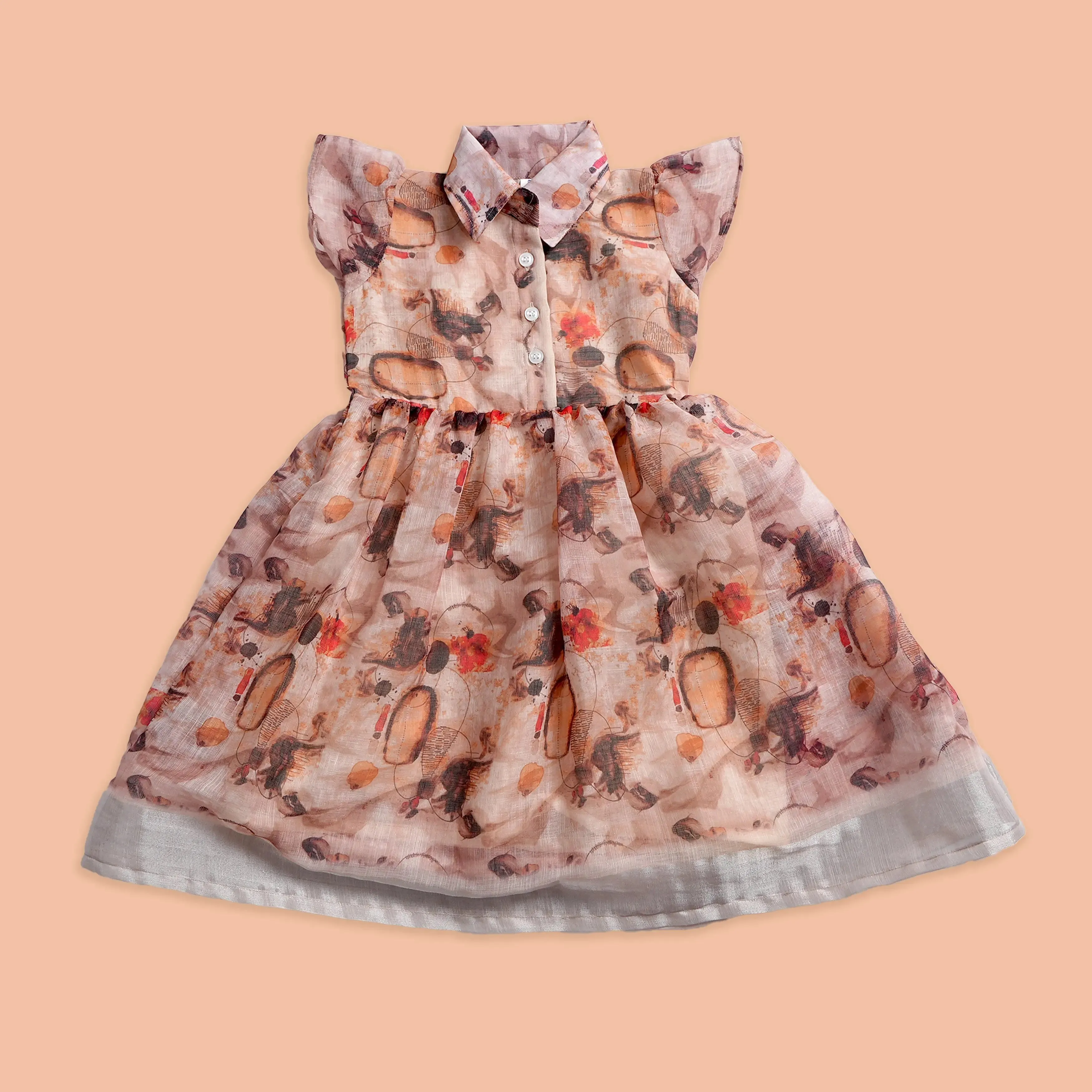 Soft and Graceful Flower Fantasy Frock