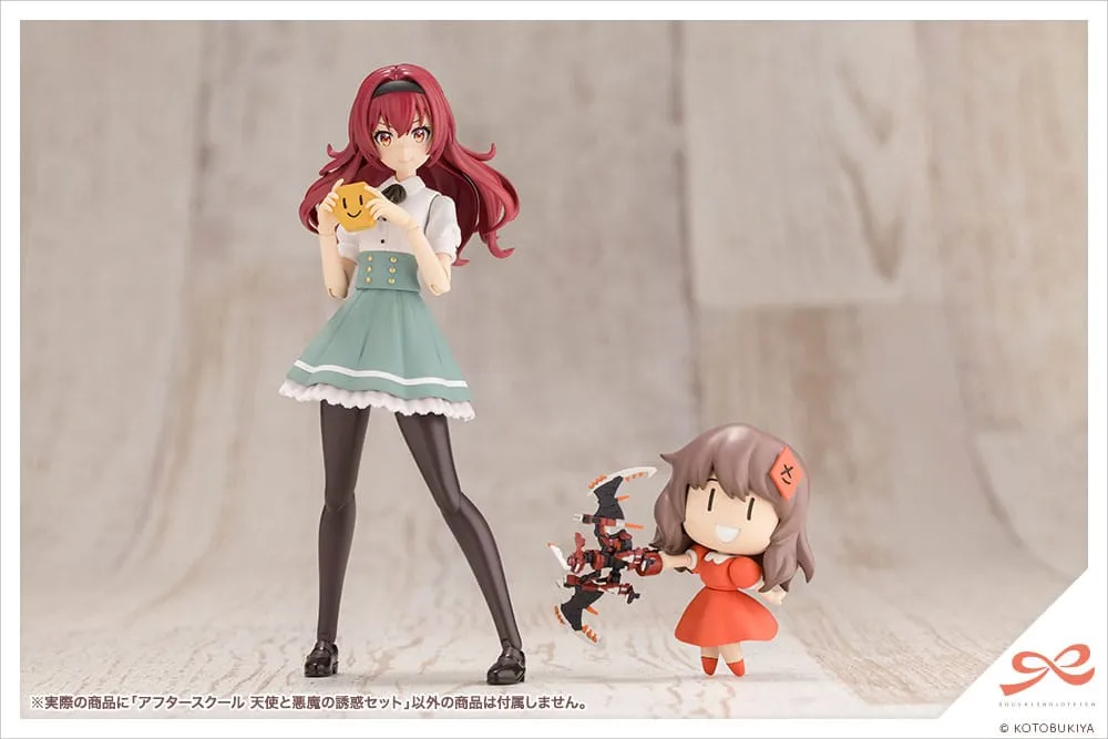 Sousai Shojo Teien Model Kit Accesoory Set 1/10 After School Angel & Devil's Temptation Set