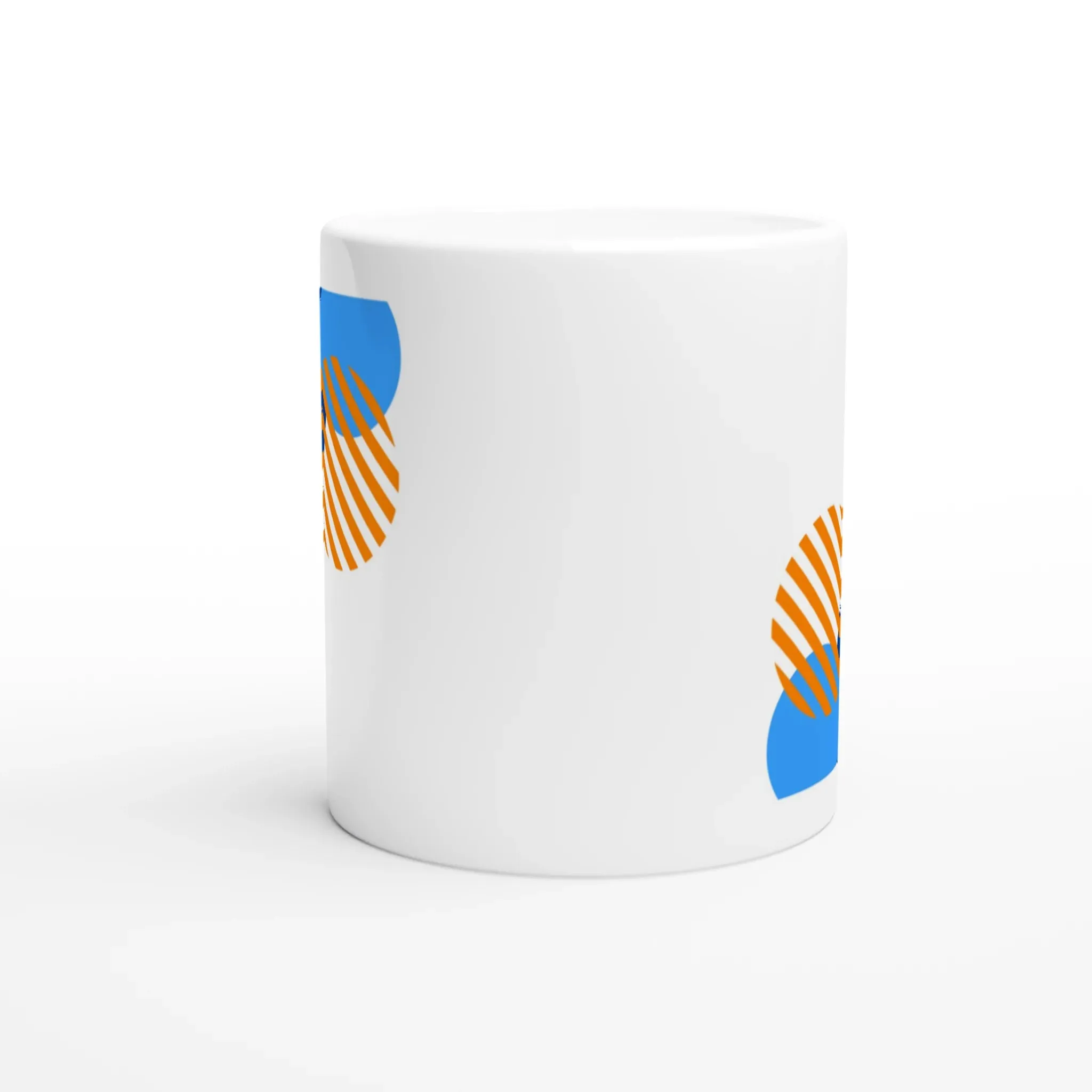 Stylish Circle Geometric Design Mug