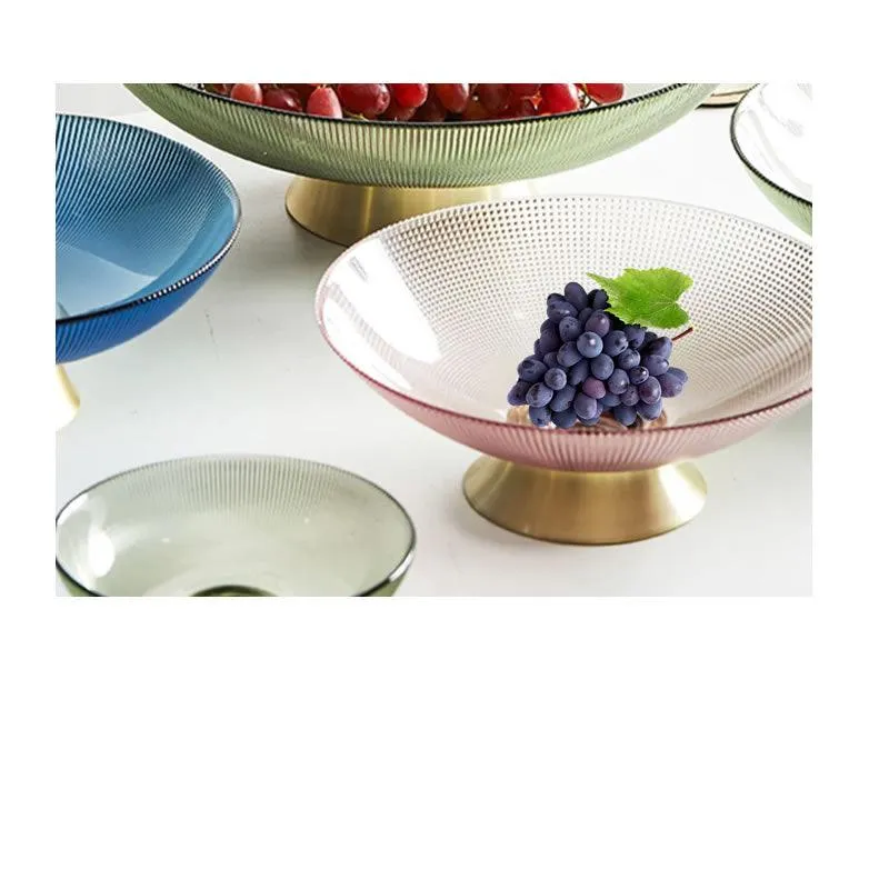 Stylish Glass Fruit Bowl -NX014U1