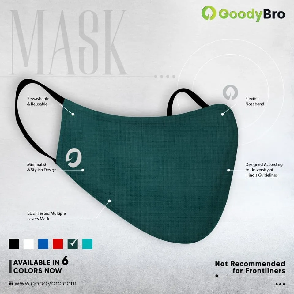 Stylish Mask - Green