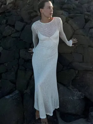 Summer Knitted Graceful Maxi Dress