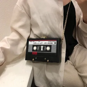 Summer Mix Tape Clutch Bag