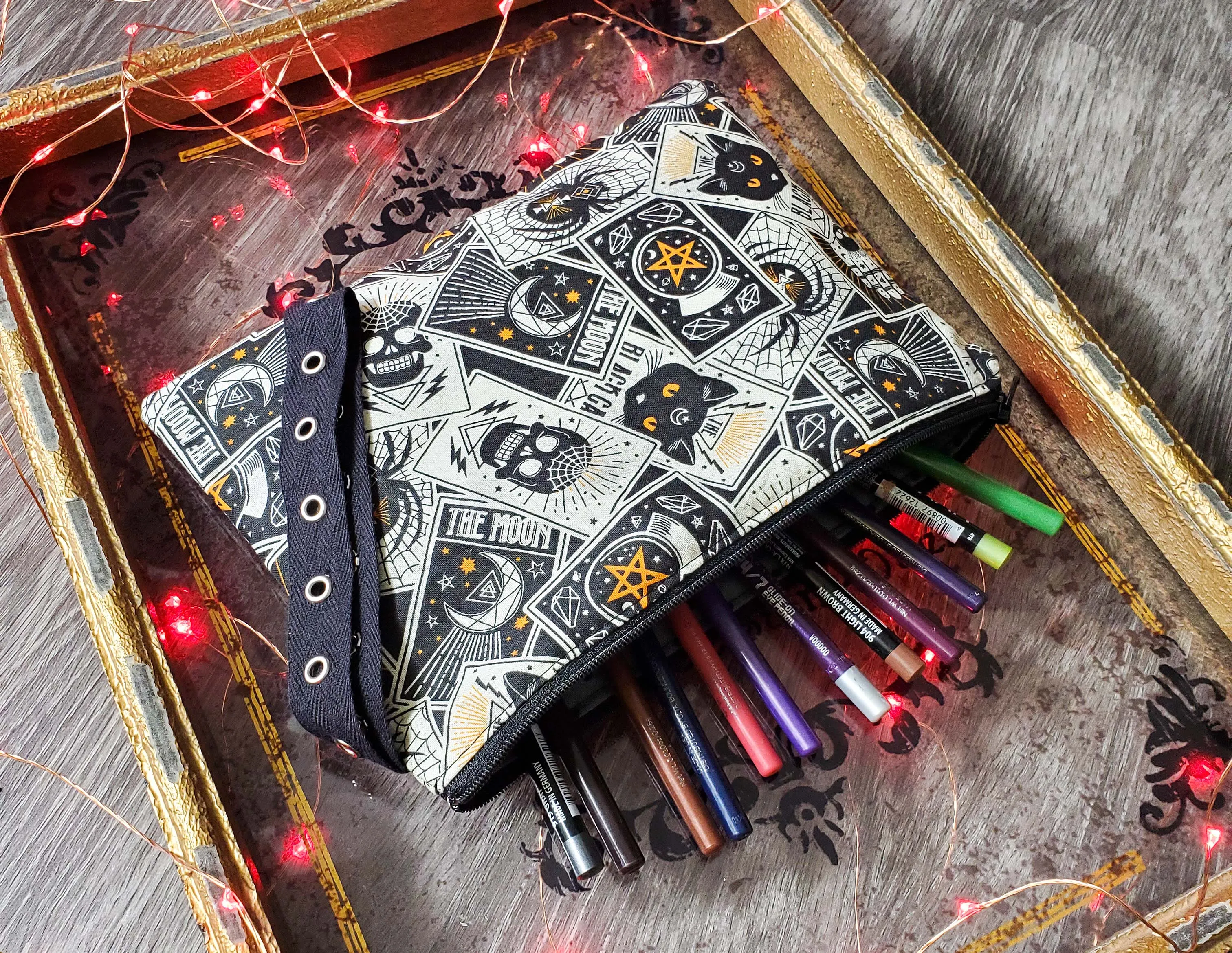 Tarot Cat Pouch Bag