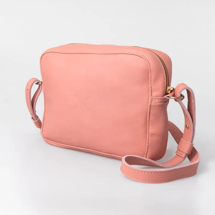 Thandana Boxy Leather Sling Handbag