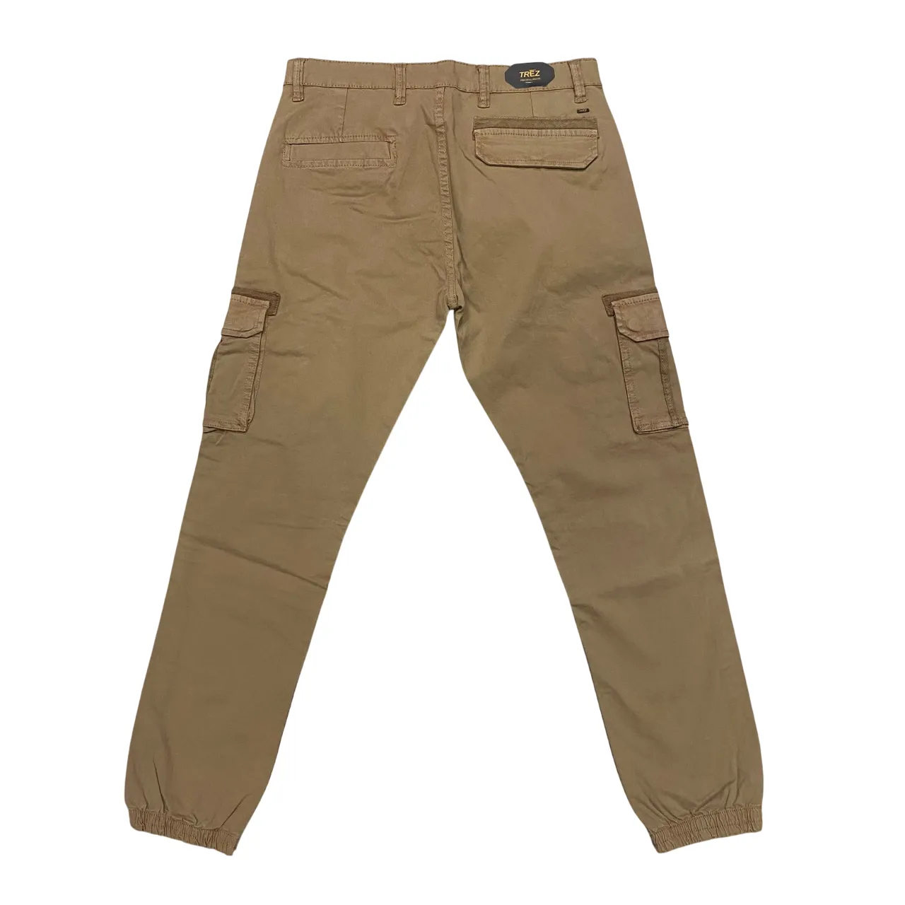 Trez Pantalone con tasconi da uomo Prysco Cav M44445 119 tabacco