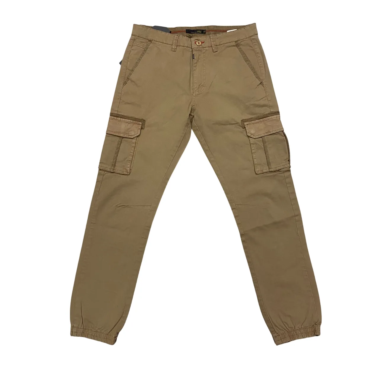 Trez Pantalone con tasconi da uomo Prysco Cav M44445 119 tabacco