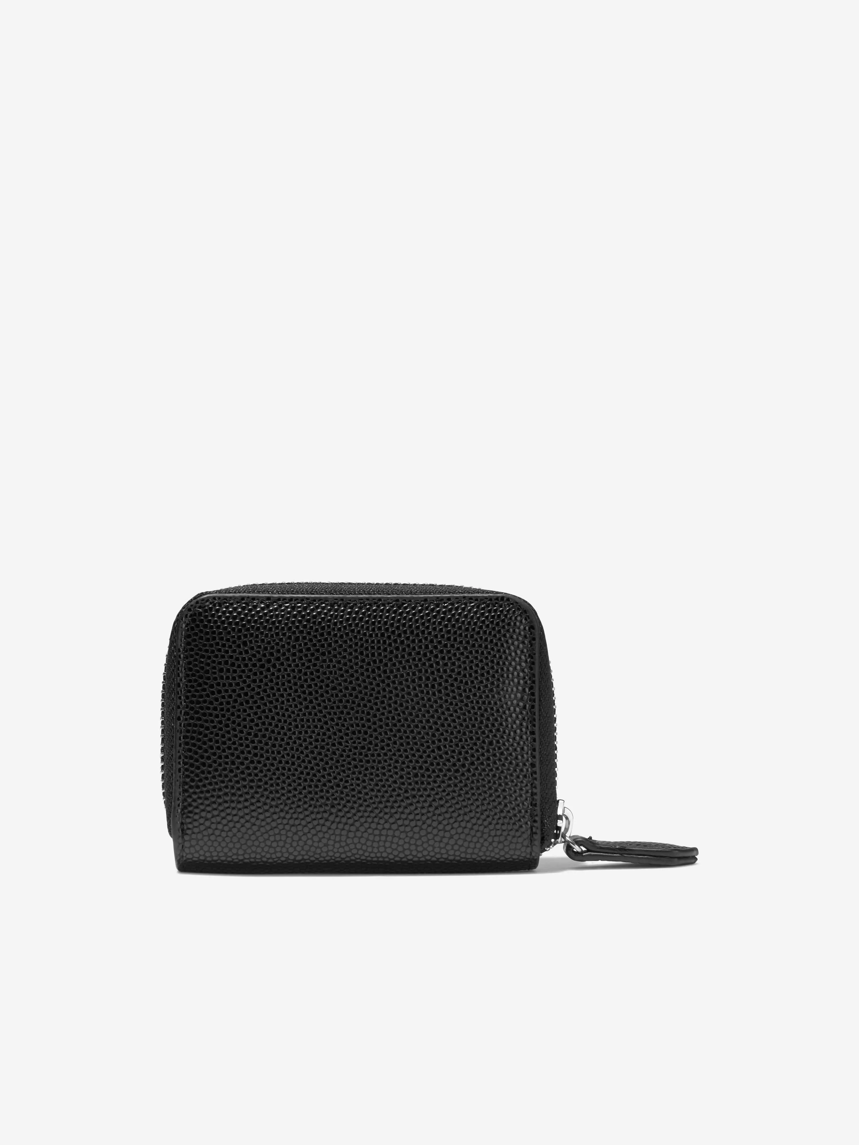 Valentino Girls Divina Coin Purse in Black (W: 1.8cm)