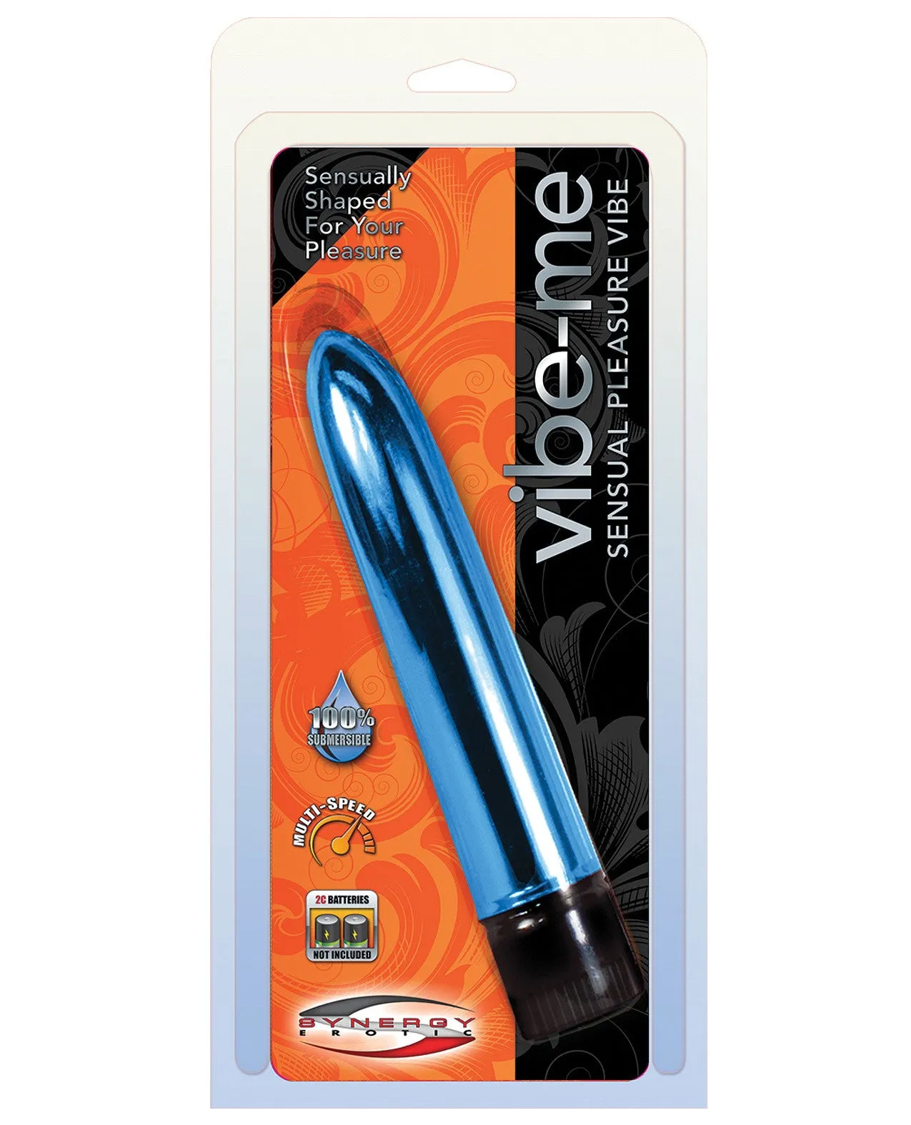 Vibe Me Multi Speed Massager Waterproof - Luster Blue