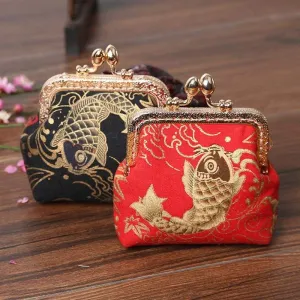 Vintage Carp Pattern Women's Pouch