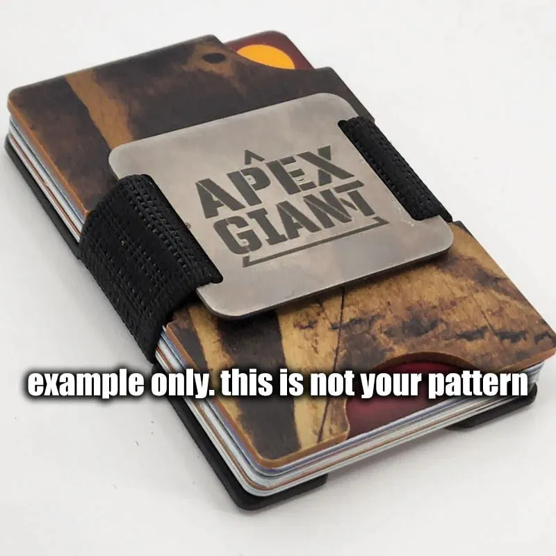 Wallet - Wood Pattern 1 - APEX GIANT