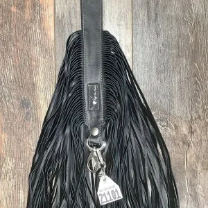 Western Mini Leather Fringe Strap 36" #21101