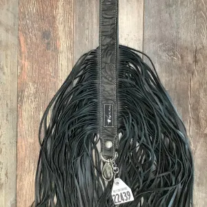 Western Mini Leather Fringe Strap 48" #22439