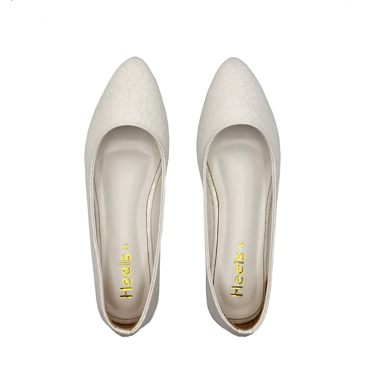 White Casual Pumps 090838