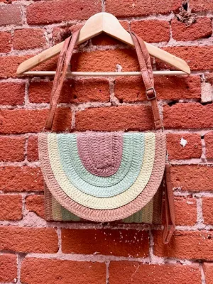 Willia Woven Satchel/Purse (Assorted Colors)