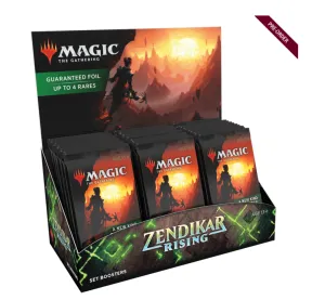 Wizards Of The Coast Mtg: Zendikar Rising Set Booster Display