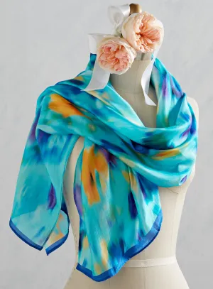 Woven Watercolor Scarf