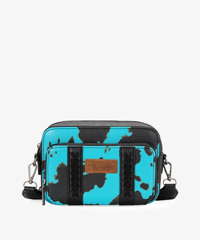 Wrangler Cow Print Crossbody Bag