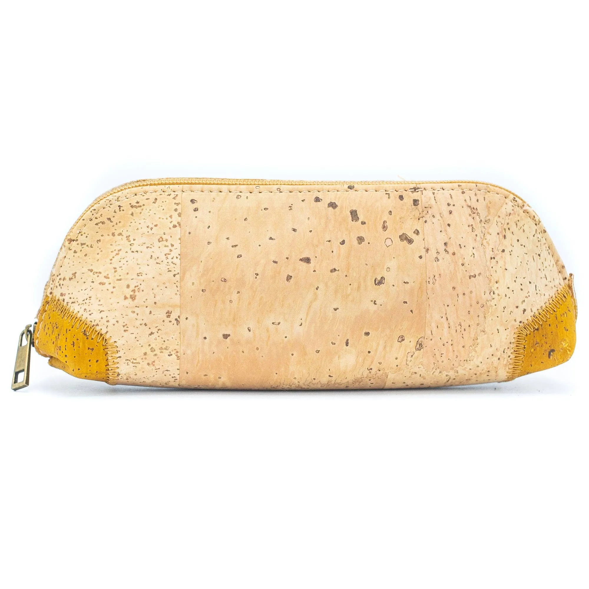 Yellow cork Pencil case  Cork Pouch Bagd-273-C(5units)